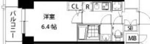 江坂駅 徒歩5分 14階の物件間取画像